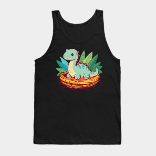 Chibi Diplodocus Dino Tank Top